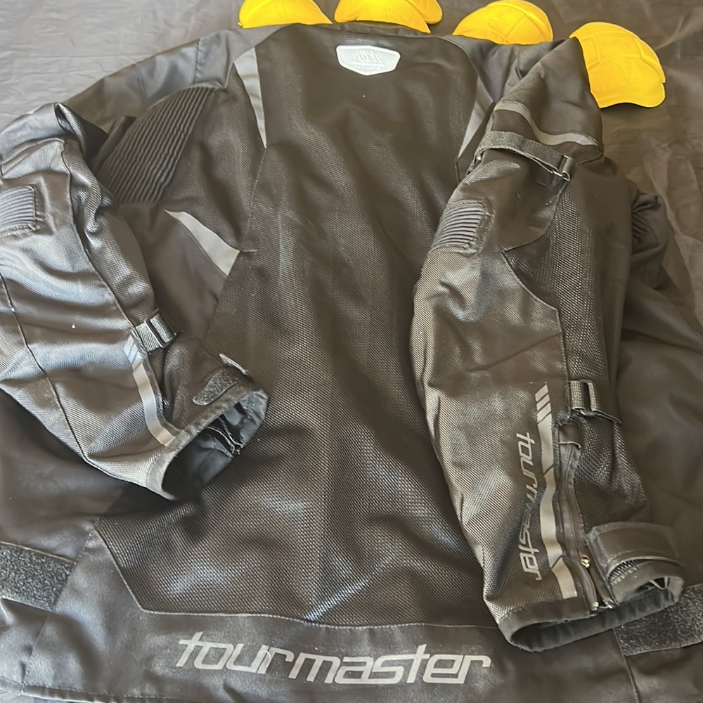 Tourmaster Intake Air V6 Men’s Kevlar Riding Jacket 3… Gem